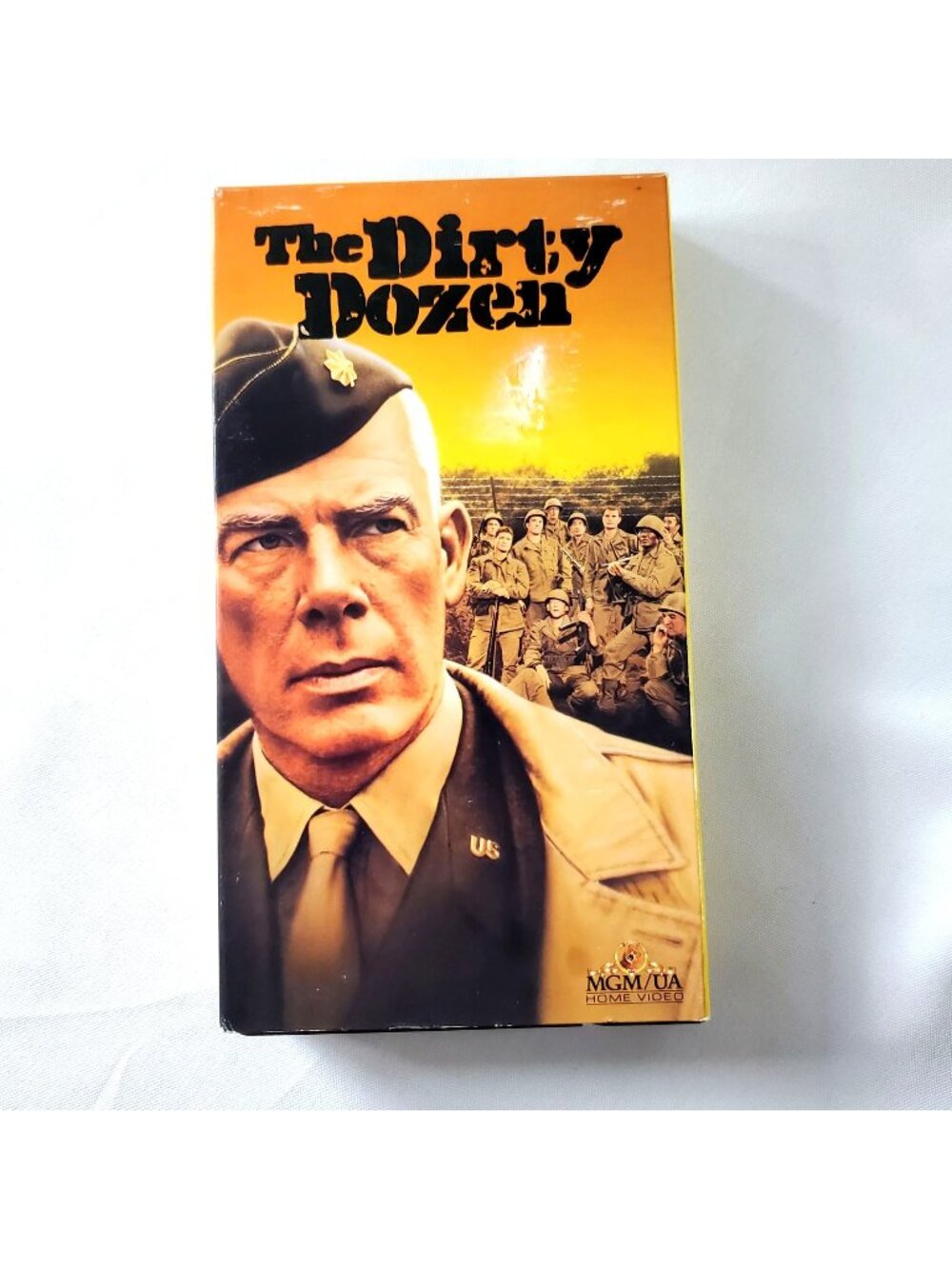The Dirty Dozen MGM/UA Home Video VHS Tape 1967 War Film Not Rated